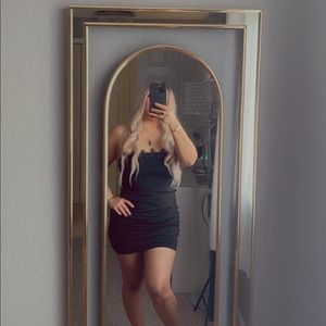 Strapless bodycon dress